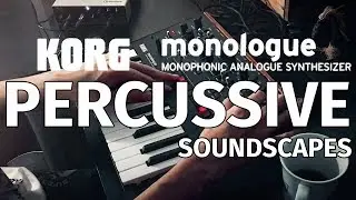 Korg Monologue - Percussive Soundscapes