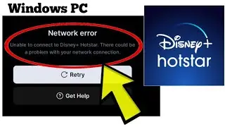 How To Fix Network error Unable to connect to Disney+ Hotstar Problem on Windows PC Chrome Browser