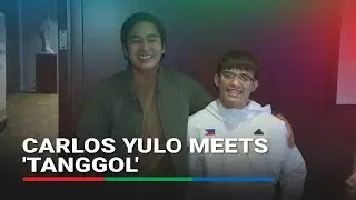 Carlos Yulo meets 'Tanggol'