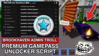 New Brookhaven Script Admin REDz HUB Troll Unlock Premium Gui |Hydrogen,fluxus,Arceus x Mobile