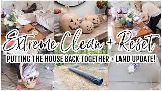 *NEW* 🫣 MASSIVE HOME RESET! | REAL-LIFE DEEP CLEANING MOTIVATION