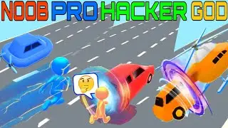 NOOB VS PRO VS HACKER VS GOD in Shape - Shifting