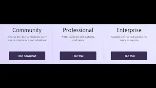 What is Community Edition, Professional Edition and Enterprise Edition in Visual Studio