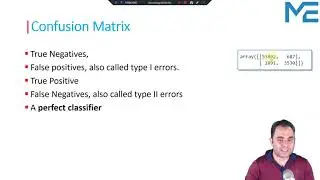 Lecture 38:  Confusion Matrix
