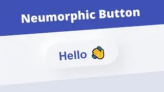 Neumorphism Button CSS Tutorial | 2020 Design Trend