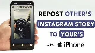 How To Repost Someone Else's Instagram Story To Your Own (2024)