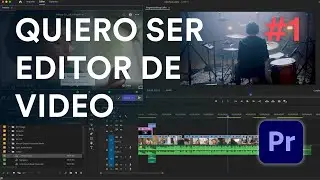 Premiere Pro 2022 Tutorial básico  #1 -  Interfaz y herramientas de montaje