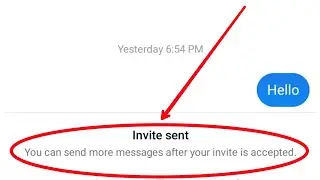 you can send more messages after your invite is accepted/ instagram invite send problem/invite send