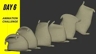 Flour sack personality animation | 28 Day Animation Challenge - Day 6