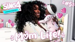 Mom Life! 🍼💖 // The Sims 4 Growing Together LP Ep. #5