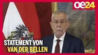 Regierungskrise: Wie geht es weiter? - Statement von Van der Bellen