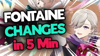 EVERYTHING New in Fontaine in 5 Minutes | Genshin Impact 4.0