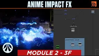 Anime Impact FX - 3F - Blue Sparks | Houdini CG Workshop |