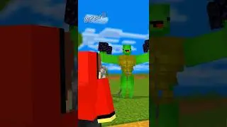 FAKE Muscle Mikey - Minecraft Animation #shorts #maizen #minecraft