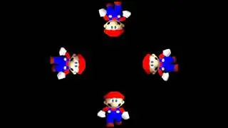 Super Mario Hologram (Screen Down)