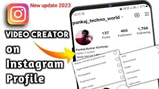 Instagram me category kaise kare | How to add video creator to instagram bio 2023