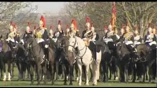 Household Cavalry parade inspection 29.03.12