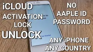 iCloud Activation Lock Unlock Any iPhone, Any Country, Any iOS without Apple ID and Password✔️