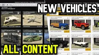 Gta 5  Mercenaries Update New Vehicles and Content - All New Content in Gta online DLC