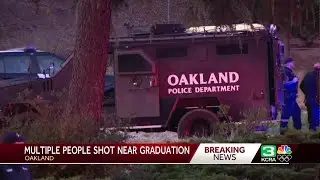 Multiple victims in shooting near Oakland high school graduation