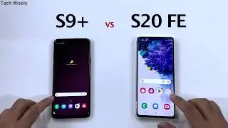 SAMSUNG S9+ vs S20 FE Speed Test