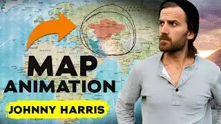 How to create Map Animation like Johnny Harris | After Effect Tutorial | EZEdit