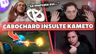 CABOCHARD PARLE DU MERCATO KCORP ET INSULTE KAMETO - Best of LoL #461 Réactions