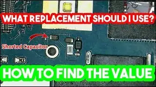 How To Find The Value of Electrical Parts / Components for Samsung Phones and Tablets without ZXW