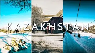 Travel To Kazakhstan 🇰🇿 | Almaty City Tour | FULL VIDEO | Dream Walk #GoPro