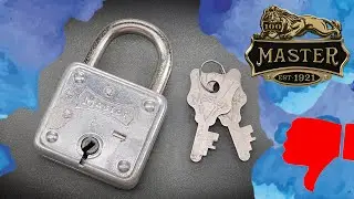 [1555] Master Lock Has Always Been Master Lock (Vintage Mod. 66)