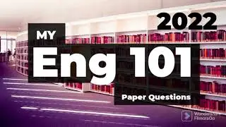 Eng 101 Midterm 2022 Paper | Eng 101 midterm paper | Experience, important Question | Paper pattren