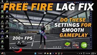 BLUESTACKS: Free Fire Lag fix | Get 200+ FPS & Smooth Gameplay In Any Laptop