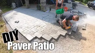 How to Build a Paver Patio [Like a PRO] Start to Finish