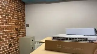 Unboxing Cisco business 220 Switch 48 Port