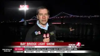 Bay Bridge Shows Off New Light Display