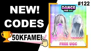 *NEW* CODES DANCE FOR UGC TODAY 2024 - ROBLOX DANCE FOR UGC CODES #122