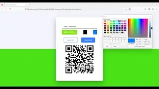 Make QR Code Generator Using HTML CSS and JavaScript