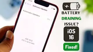 iOS 16 iPhone Battery Drain So Fast? Here is the Fix!