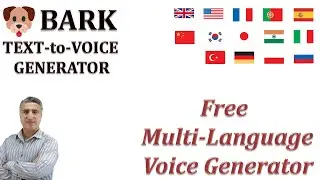 BARK Text-to-Voice Generator Model: Translate Multilingual Text to Voice for Free on Colab for Free