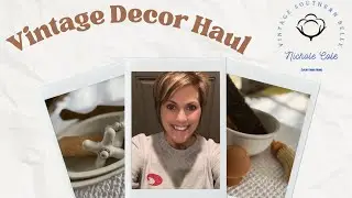 Vintage Decor Haul/ Laundry Room Ideas