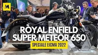 Royal Enfield Super Meteor 650 - EICMA 2022 [ENGLISH SUB]