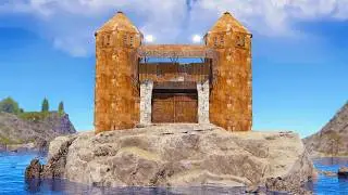 I built the best castle base in rust...