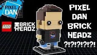 Pixel Dan LEGO BrickHeadz Figure?! - Go Brick Me Set Unboxing and Review