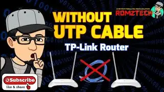 Connects Two Routers Without Ethernet or UTP Cable - TP-Link TL-WR840N [Tagalog]