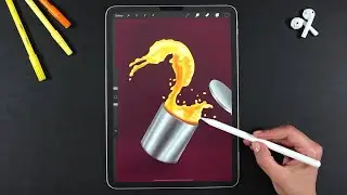 How To Animate a Paint Bucket with Procreate