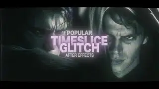 timeslice glitch (w/ & without the sapphire plugin) | after effects