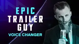 Epic trailer voice available! Wanna make your own trailers?