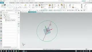 Video- 21 Convert Entity to reference in Seimens NX sketch