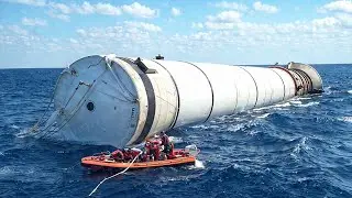 Genius Method: How NASA Recovers Giant Shuttle Boosters That Fall in the Middle of the Sea