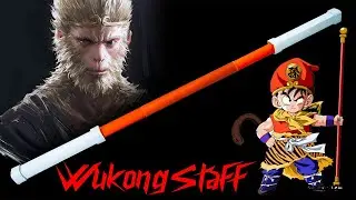 Wukong Staff || How to make paper Staff || Black Myth Wukong